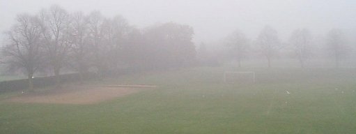 School Field, February morning